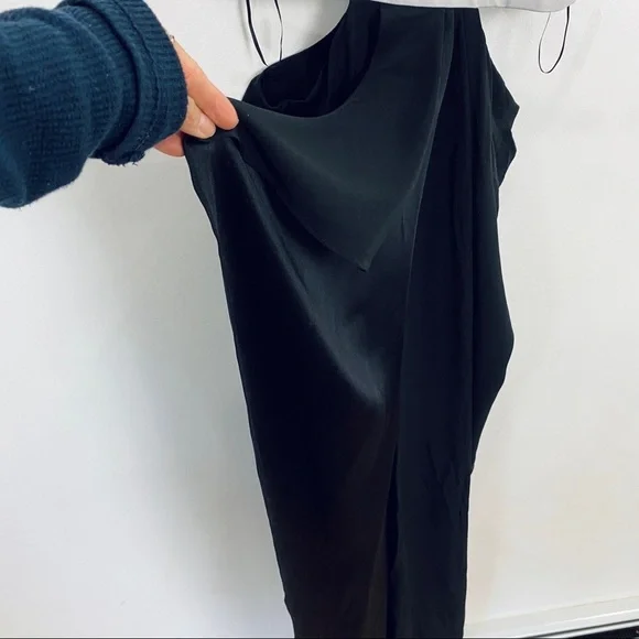 Catherine Maladrino cut-out gown with white leather waist band NWT - Picture 5 of 14